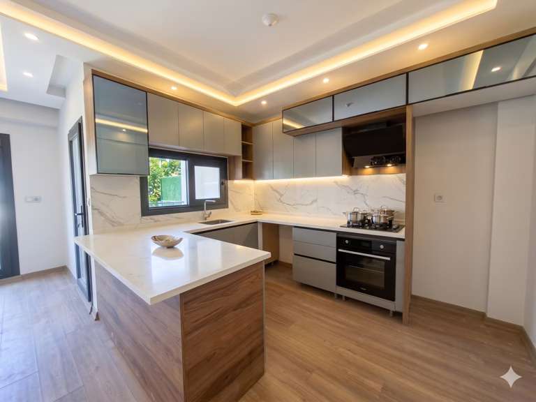 Akçay'da Satılık 1+1 Daire, Doğa Manzaralı, Asansörlü