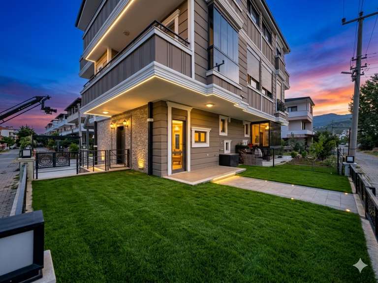 Güre'de Satılık Villa, Denize Yakın, Ebeveyn Banyolu, Teraslı